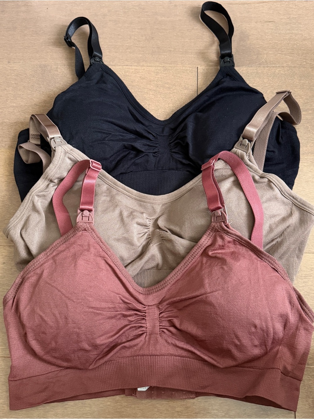MOONLIGHT & MAMA • 3 PACK NURSING BRAS